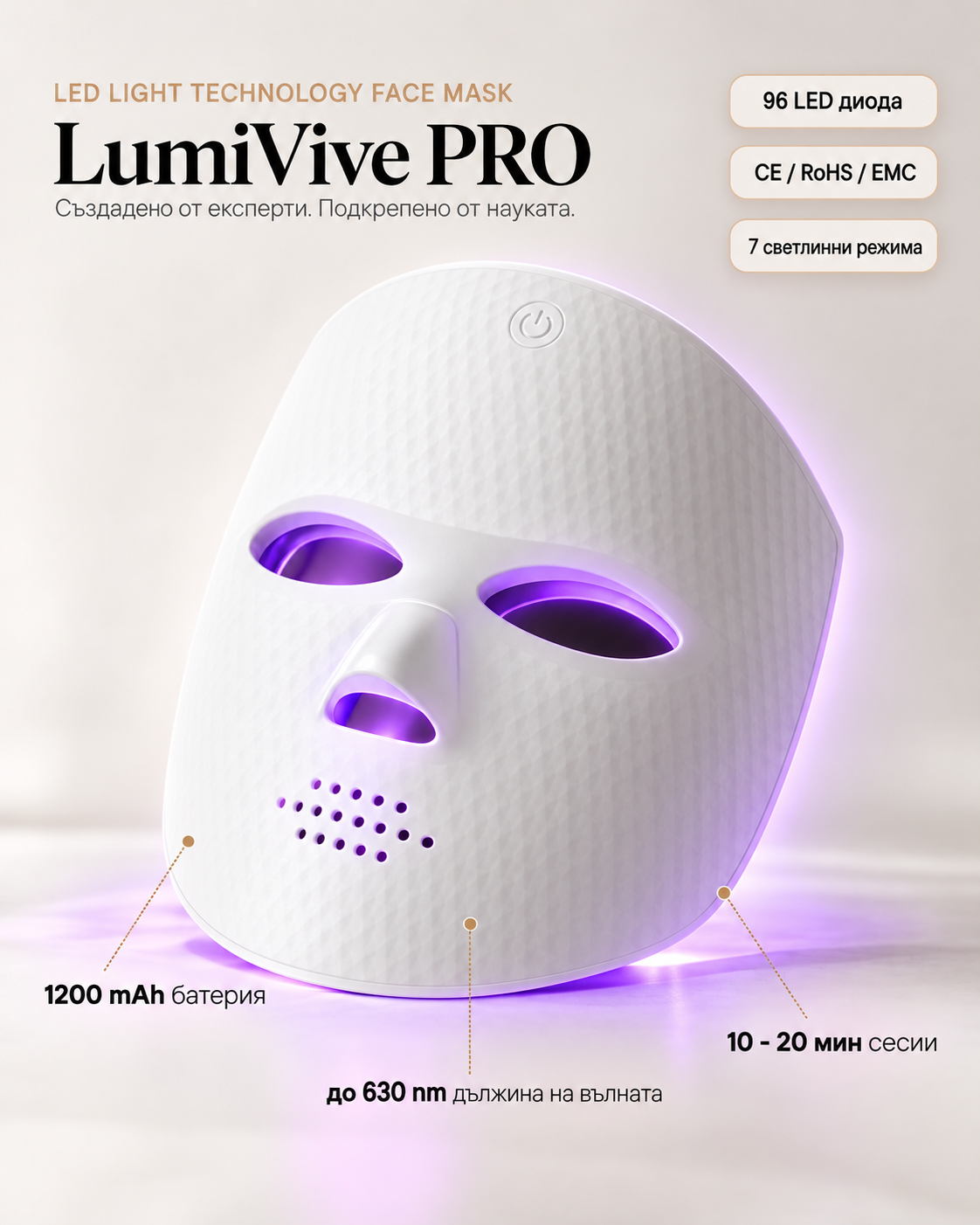 LumiVive Pro LED Mask