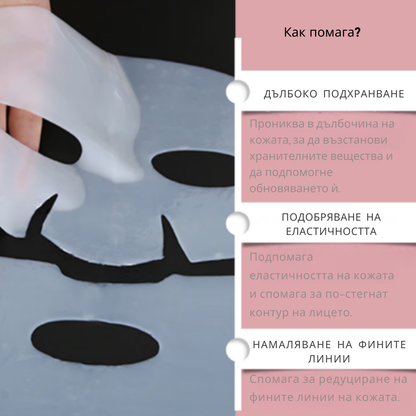 BOSNOW Колагенова и хидратираща маска за лице