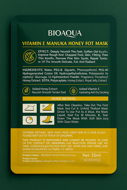 BIOAQUA Vitamin E & Manuka Honey Маска